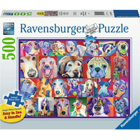 RAVENSBURGER Puzzle Ahoj psíkovia XXL 500 dielikov