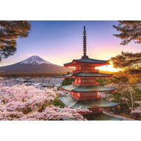 RAVENSBURGER Puzzle Rozkvitnuté čerešne v Japonsku 1000 dielikov