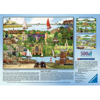 RAVENSBURGER Puzzle Útek do Norfolku 500 dielikov