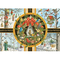 RAVENSBURGER Puzzle Vianočné spevavé vtáctvo XXL 500 dielikov
