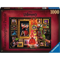 RAVENSBURGER Puzzle Disney Villainous: Srdcová kráľovná 1000 dielikov