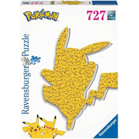 RAVENSBURGER Tvarové puzzle Pokémon Pikachu 727 dielikov