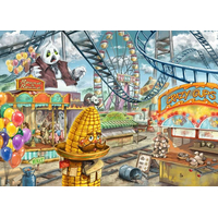 RAVENSBURGER Únikové EXIT puzzle Kids Zábavný park 368 dielikov