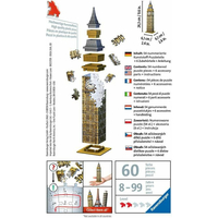 RAVENSBURGER 3D puzzle Mini Big Ben 54 dielikov