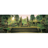 RAVENSBURGER Panoramatické puzzle Chrám džungle Pura Luhur Batukaru, Bali 1000 dielikov