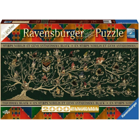 RAVENSBURGER Panoramatické puzzle Harry Potter: Rodokmeň 2000 dielikov