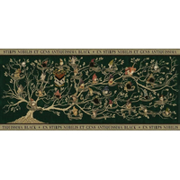 RAVENSBURGER Panoramatické puzzle Harry Potter: Rodokmeň 2000 dielikov