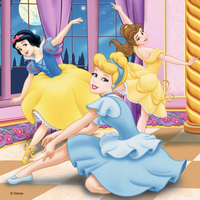 RAVENSBURGER Puzzle Disney princeznej: Sny 3x49 dielikov