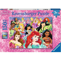 RAVENSBURGER Puzzle Disney princeznej: Sny sa plnia XXL 150 dielikov