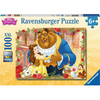 RAVENSBURGER Puzzle Kráska a zviera XXL 100 dielikov