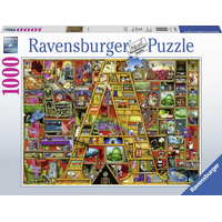 RAVENSBURGER Puzzle Úžasná abeceda - písmeno A 1000 dielikov