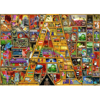 RAVENSBURGER Puzzle Úžasná abeceda - písmeno A 1000 dielikov