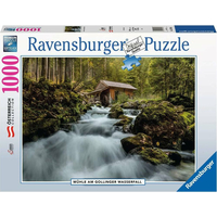 RAVENSBURGER Puzzle Vodopád Gollinger Wasserfall, Rakúsko 1000 dielikov