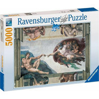 RAVENSBURGER Puzzle Stvorenie Adama 5000 dielikov