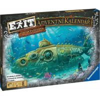 RAVENSBURGER EXIT Úniková hra - Adventný kalendár: Potopená ponorka