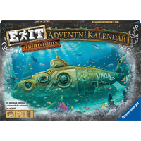 RAVENSBURGER EXIT Úniková hra - Adventný kalendár: Potopená ponorka