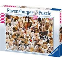 RAVENSBURGER Puzzle Psíkové 1000 dielikov