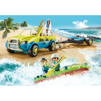 PLAYMOBIL® Family Fun 70436 Plážové auto s lodným prívesom