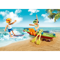 PLAYMOBIL® Family Fun 70436 Plážové auto s lodným prívesom