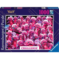 RAVENSBURGER Puzzle Challenge: Masked Singer Monster 1000 dielikov