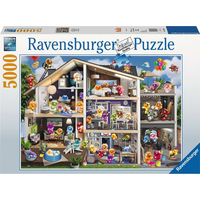 RAVENSBURGER Puzzle Domček pre Gelini 5000 dielikov