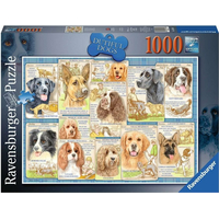 RAVENSBURGER Puzzle Poslušné psy 1000 dielikov