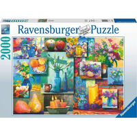 RAVENSBURGER Puzzle Krása zátišia 2000 dielikov