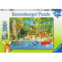 RAVENSBURGER Puzzle Lesní priatelia XXL 200 dielikov