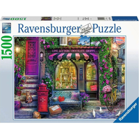 RAVENSBURGER Puzzle Milostné listy a čokoláda 1500 dielikov