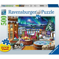 RAVENSBURGER Puzzle Polárna žiara XXL 500 dielikov
