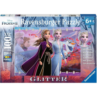 RAVENSBURGER Trblietavé puzzle Ľadové kráľovstvo 2 XXL 100 dielikov