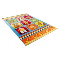 Detský koberec klubík - modrý