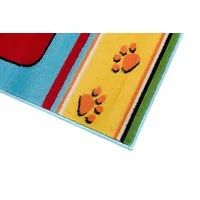 Detský koberec klubík - modrý