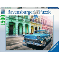RAVENSBURGER Puzzle Kubánske auto 1500 dielikov