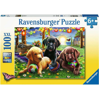 RAVENSBURGER Puzzle Psí piknik XXL 100 dielikov
