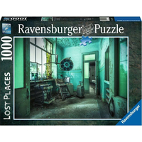 RAVENSBURGER Puzzle Stratené miesta: Blázinec 1000 dielikov