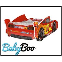 Detská autopostel Disney 140x70 - BLESK MCQUEEN červená