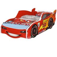 Detská autopostel Disney 140x70 - BLESK MCQUEEN červená
