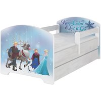 Detská posteľ Disney - ĽADOVEJ KRÁĽOVSTVO 160x80 cm