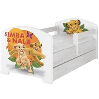 Detská posteľ Disney - Leví Kráľ 160x80 cm