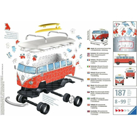 RAVENSBURGER 3D puzzle Autobus Volkswagen T1 162 dielikov