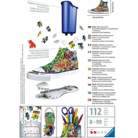 RAVENSBURGER 3D puzzle Kecka Graffiti 108 dielikov