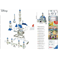 RAVENSBURGER 3D puzzle Zámok Disney 216 dielikov