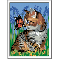 RAVENSBURGER CreArt Maľovanie podľa čísel: Najlepší priatelia 18x24cm