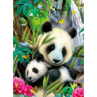 RAVENSBURGER Puzzle Nádherná panda 300 dielikov