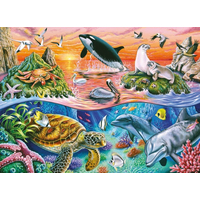 RAVENSBURGER Puzzle Nádherný oceán XXL 100 dielikov