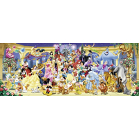 RAVENSBURGER Panoramatické puzzle Disney - Rodinná fotka 1000 dielikov