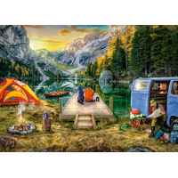 RAVENSBURGER Puzzle Dovolenka pod holým nebom 1000 dielikov