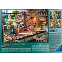 RAVENSBURGER Puzzle Remeselná dielňa 1000 dielikov