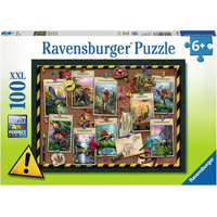RAVENSBURGER Puzzle Zbierka dinosaurov XXL 100 dielikov